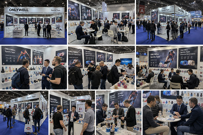 Onlywell Sports Tape Manufacturer Meeting Global Buyers at International Medical Exhibition