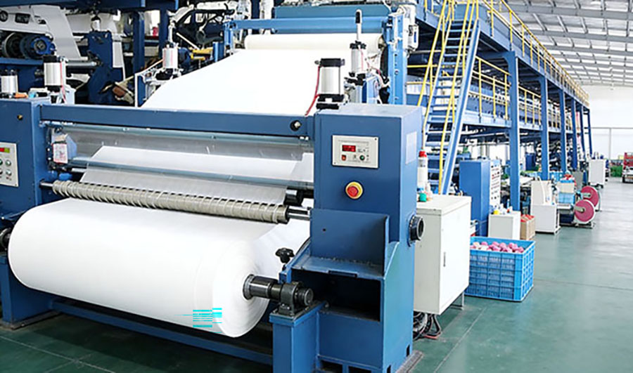 Automatic coating and printing machine for zinc oxide tape production