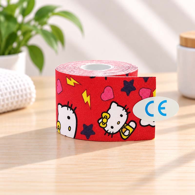 Printed Cotton Kinesiology Tape Printed Cotton Kinesiology Tape